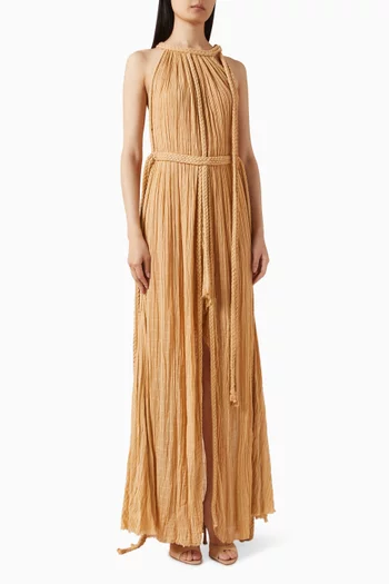 Celestina Braided Gown in Cotton
