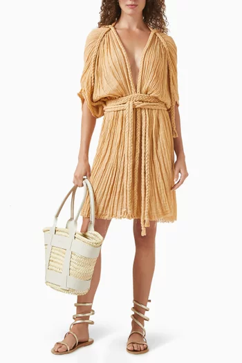 Athena Braided Mini Dress