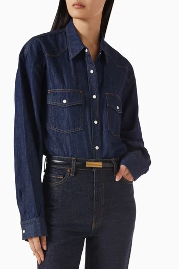 Empire Belt in Leather