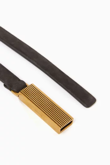 Empire Belt in Suede
