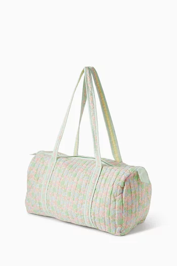 Vintage Flower Weekend Bag