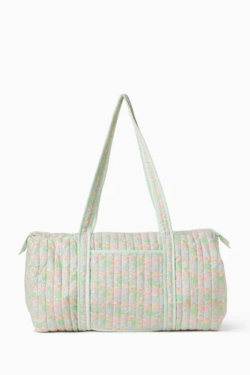 Vintage Flower Weekend Bag