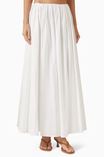 Marina Midi Skirt in Lyocell Blend