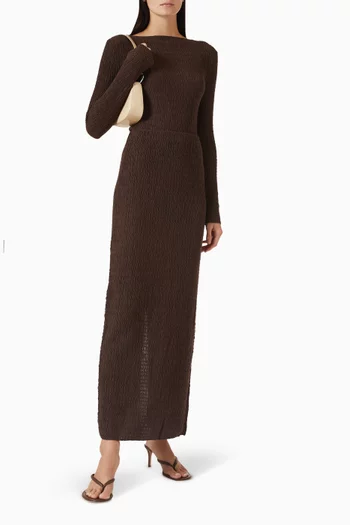 Melissa Knit Top in Cotton Blend