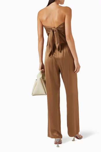 بلوزة بيرسي بنمط وشاح حرير