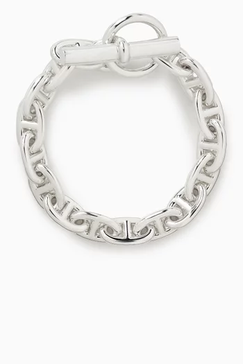 Unused Medium Chaine D'Ancre Bracelet in Palladium Hardware