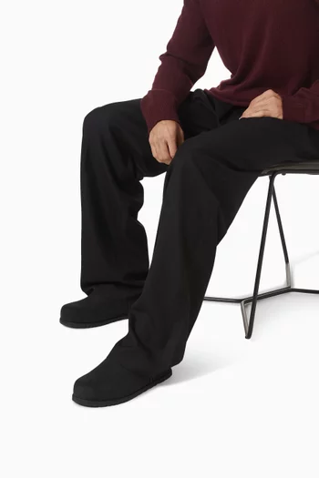 حذاء اوتزو مفتوح من الخلف شمواه