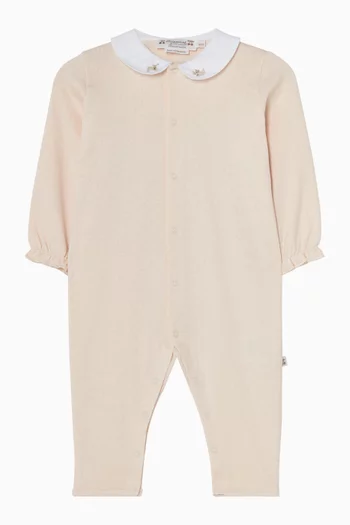 Cayla Hand-embroidered Pyjama in Cotton
