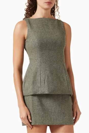 Nolyn Top in Wool Blend