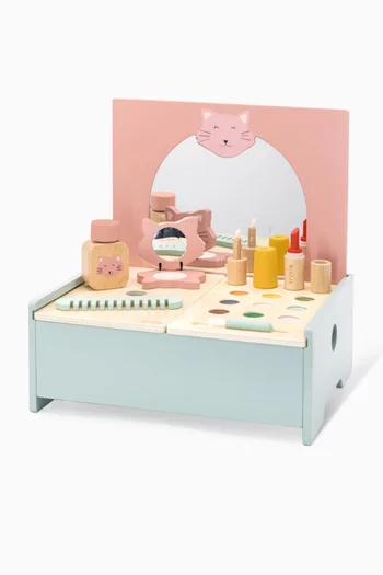 Wooden Make-Up Table