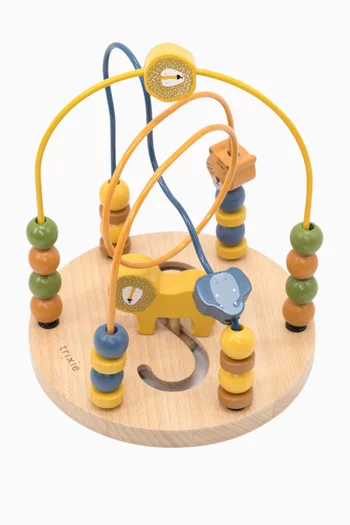 Wooden Animal Beads Maze
