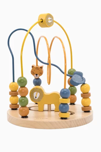 Wooden Animal Beads Maze