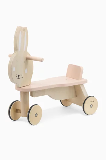 Mrs. Rabbit Wooden Bicycle