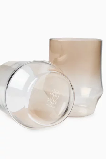 Murano Tumblers in Glass, Set of 2