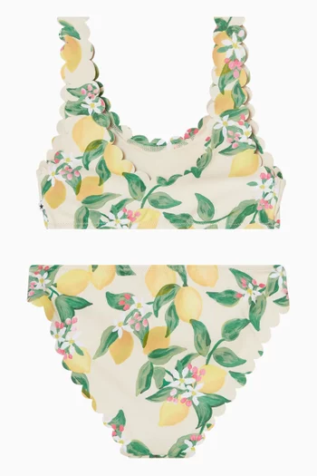 Nolina Citrus-print Bikini Set