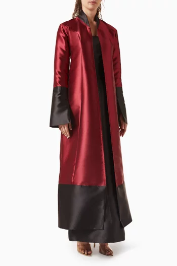 Abaya & Dress Set in Taffeta