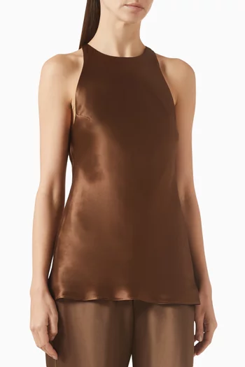 Saskia Top in Silk