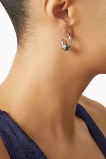 Dunya Apia Earrings in Sterling Silver