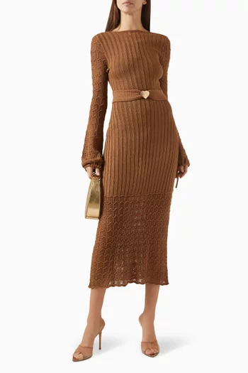 Rochelle Maxi Dress in Knit