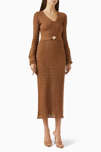 Rochelle Maxi Dress in Knit