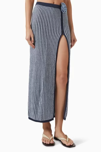 Rosalia Maxi Skirt in Knit