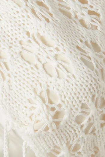 قطعة بيكيني علوية سالي مطرزة بلؤلؤ