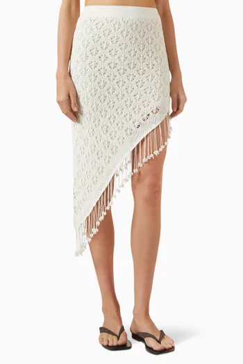 Sally Midi Skirt in Knit