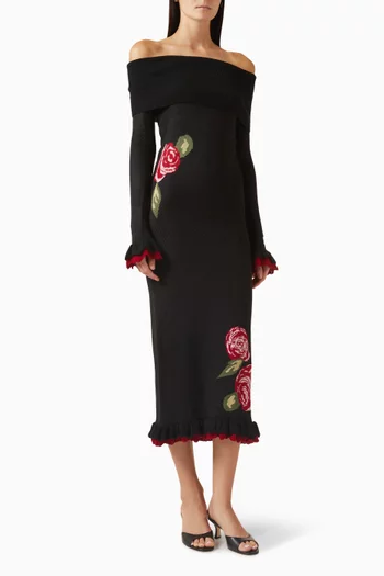 Mariella Maxi Dress in Knit