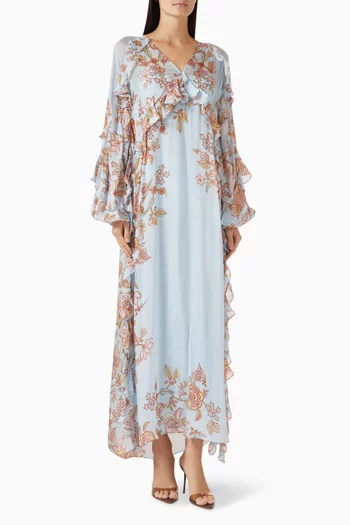 Riah Ruffle Kaftan