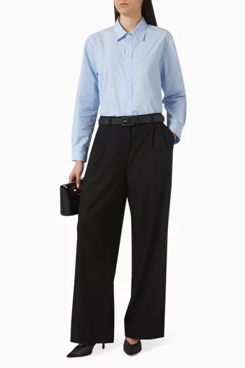 قميص بي دي قطن بوبلين