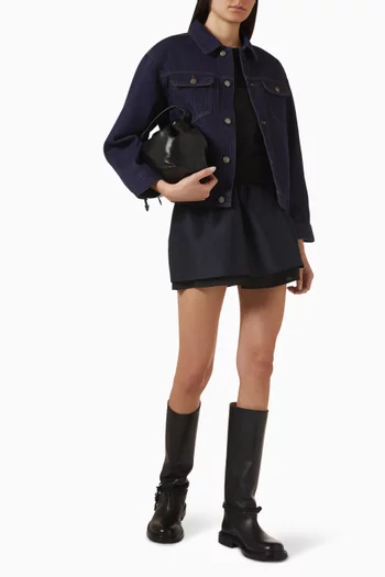 Layered Volume Mini Skirt