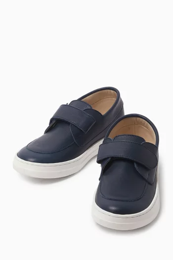 Deck Shoes in Leather