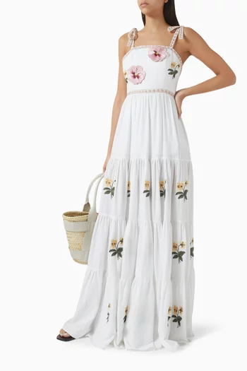 فستان تارا كتان