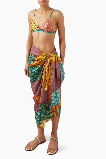 Estrellitas Pareo in Silk & Cotton