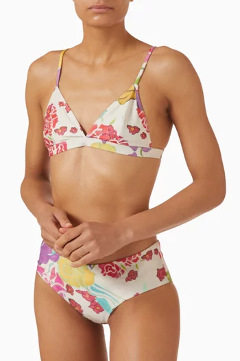 قطعة بيكيني علوية فلوريس