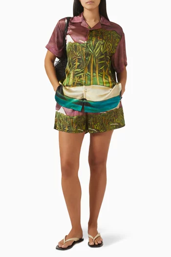 La Sierra Shorts in Silk