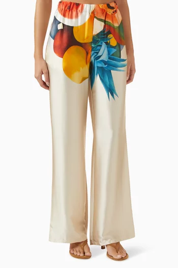 بنطال سالبيكون حرير