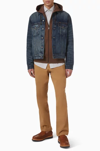 Polo Pony Zip Hoodie in Cotton-blend