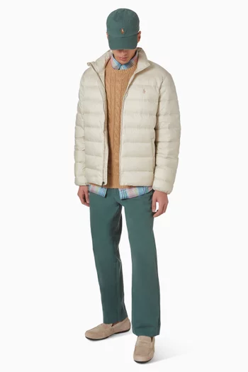 Down Jacket in Recycled Nylon