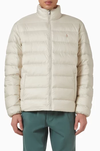 Down Jacket in Recycled Nylon