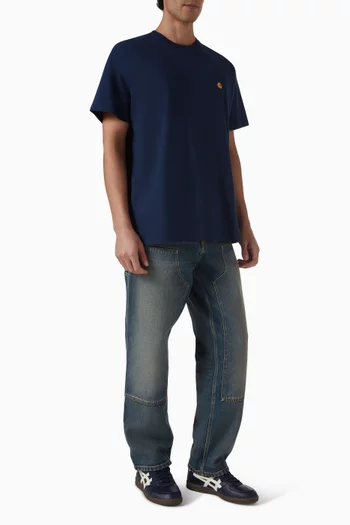 Chase Logo T-shirt in Cotton