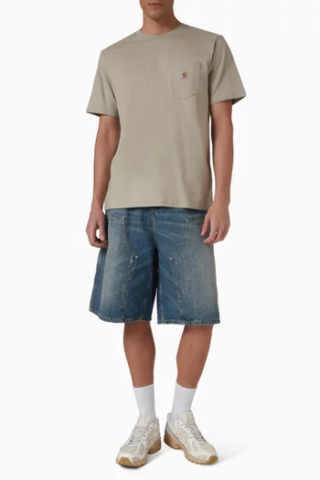 Logo Pocket T-shirt in Cotton