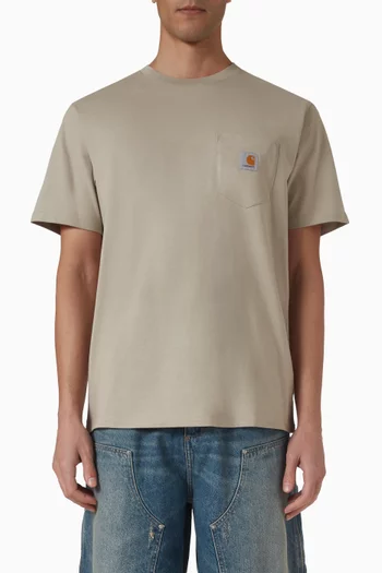 Logo Pocket T-shirt in Cotton