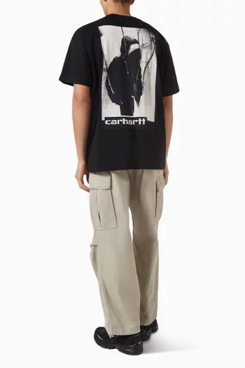 Archive Script T-shirt in Cotton