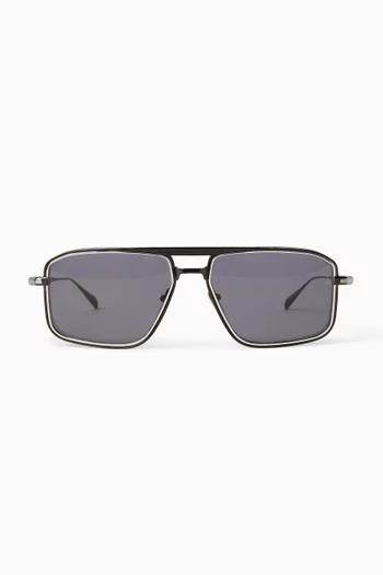 Earl Navigator Sunglasses in Titanium