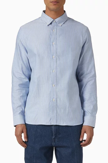Oxford Stripe Classic-fit Shirt