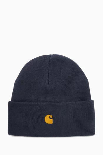 Chase Beanie in Acrylic-knit