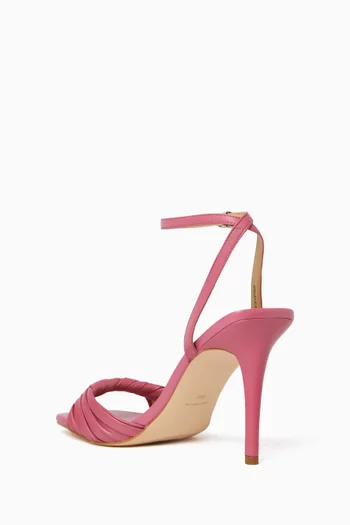 صندل كيانا بكعب 100 مم جلد