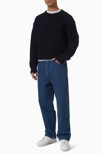 Granddad Knit Sweater in Wool