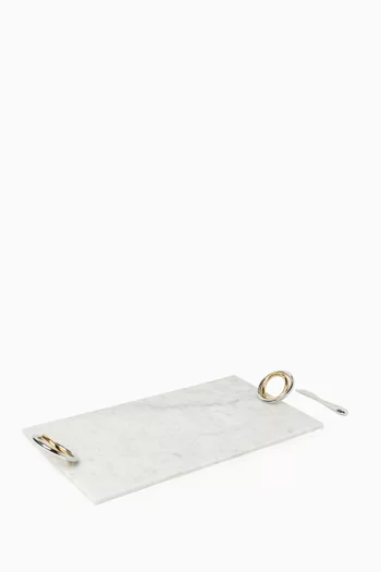 Ring Cheese Board & Knife Set